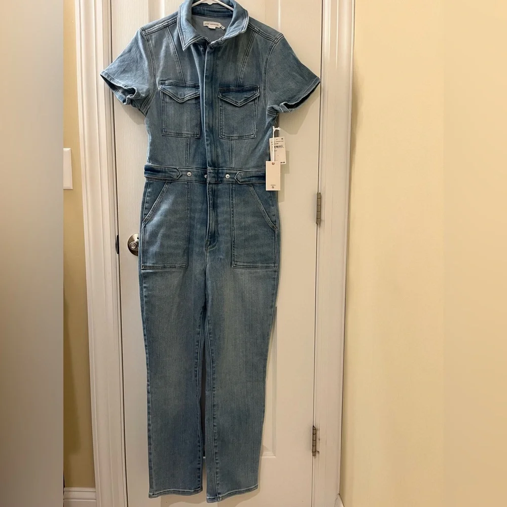 🆕 Good American Jumpsuit Denim Fit For Success Size Large - Picture 4 of 16